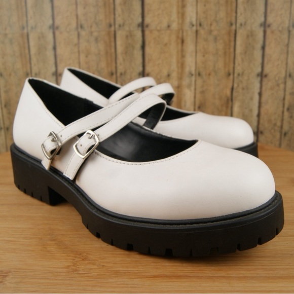 Soda Shoes - WOMEN’S MARY JANES SHOES(EXPECT-S WHITE)